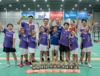 สรุปผลงานนักกีฬา สโมสรสปิริตบายมณีพงศ์ ในรายการ Web Junior since rank# Badminton tournament 2024