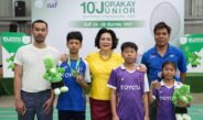 สรุปผลงานนักกีฬา สโมสรสปิริตบายมณีพงศ์ ในรายการ Jorakay junior badminton championships 2024