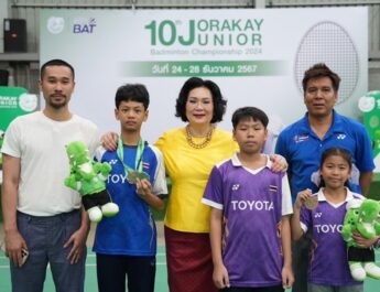 สรุปผลงานนักกีฬา สโมสรสปิริตบายมณีพงศ์ ในรายการ Jorakay junior badminton championships 2024